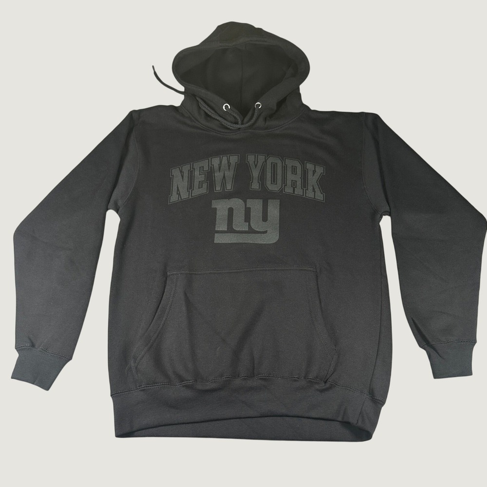 FOCO New York Giants NY Black Pullover Hoodie Men's Small NWOT NFL Football